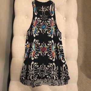 Free people colorful tunic size M
